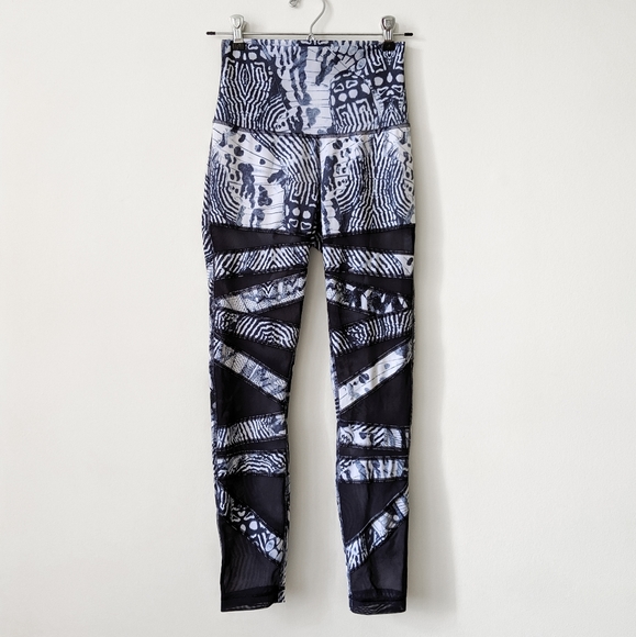 Rare Lululemon Wanderlust Highest Times Mesh Pant - Picture 2 of 8